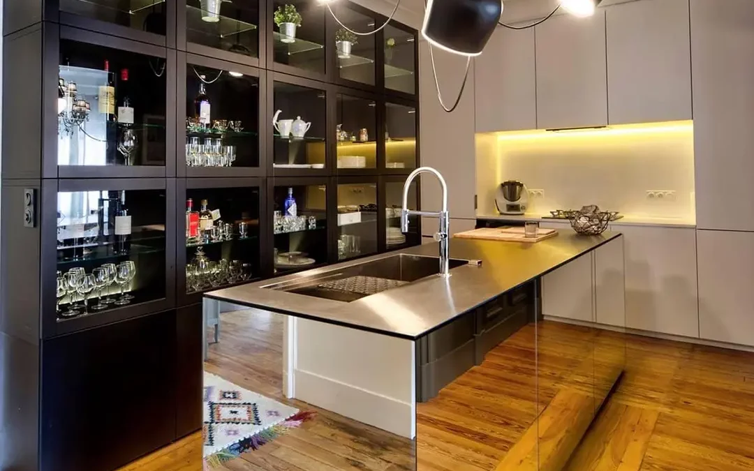 Fabrication d’une cuisine d’architecte