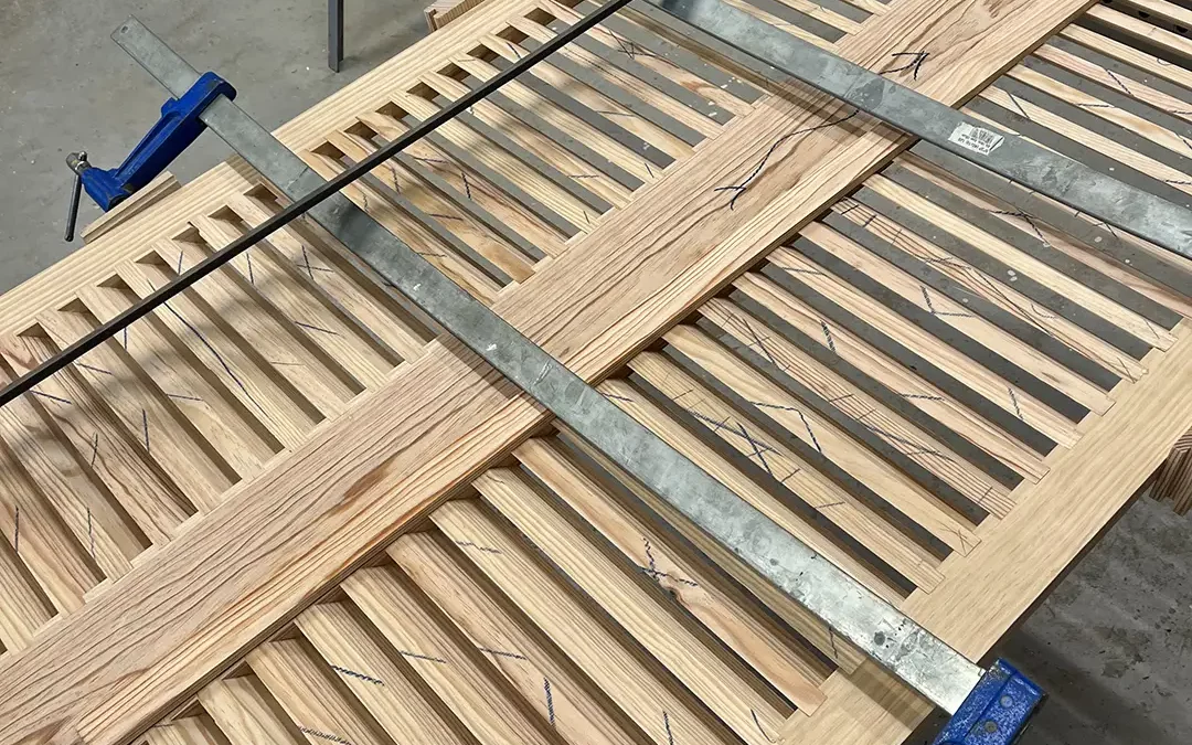 Fabrication de persiennes à la française sur-mesure