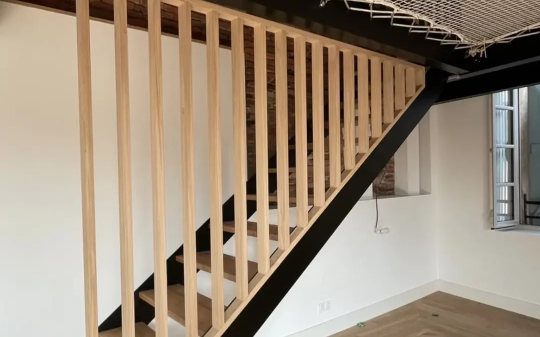 Fabrication d’un garde-corps d’escalier